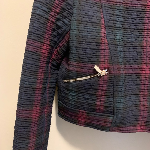 Elizabeth and James Textured Plaid Jacket - Picture 5 of 5